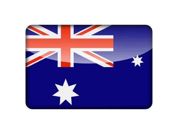 De Australische vlag — Stockfoto