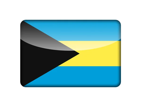 Bahamas flagg — Stockfoto