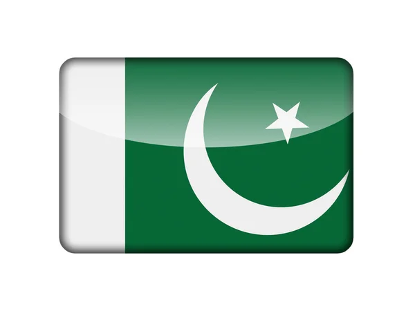 De Pakistaanse vlag — Stockfoto