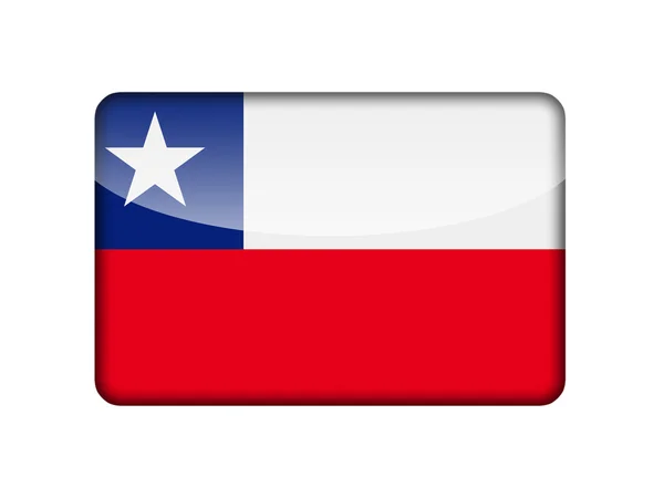 Bandeira do Chile — Fotografia de Stock