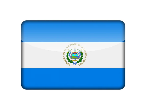 La bandera de Salvador — Foto de Stock