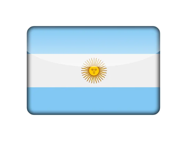 Bandeira argentina — Fotografia de Stock