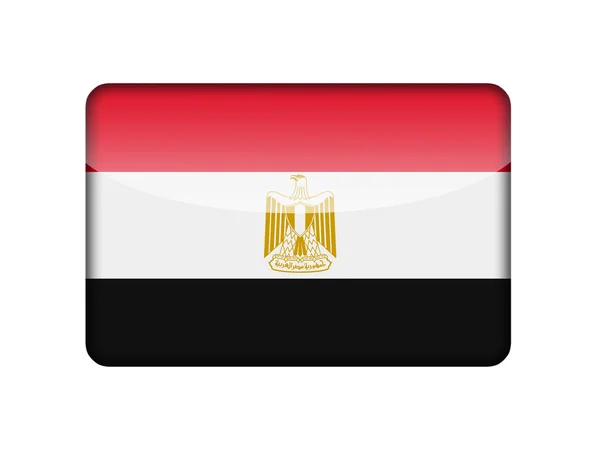 The Egyptian flag — Stock Photo, Image