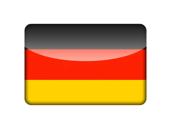 The German flag — Stock Photo, Image