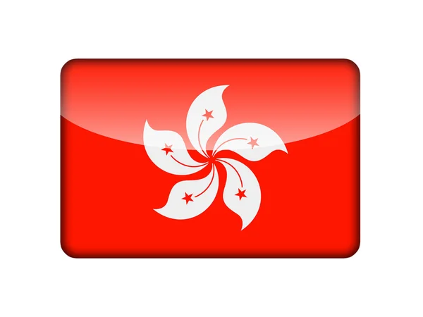 La bandera de Hong Kong — Foto de Stock