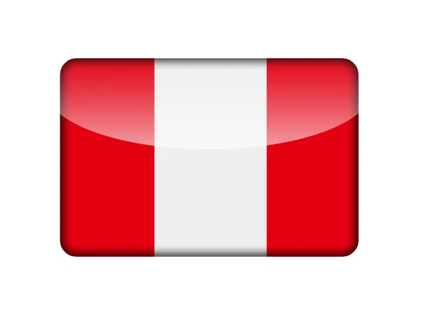 Die peru-flagge — Stockfoto