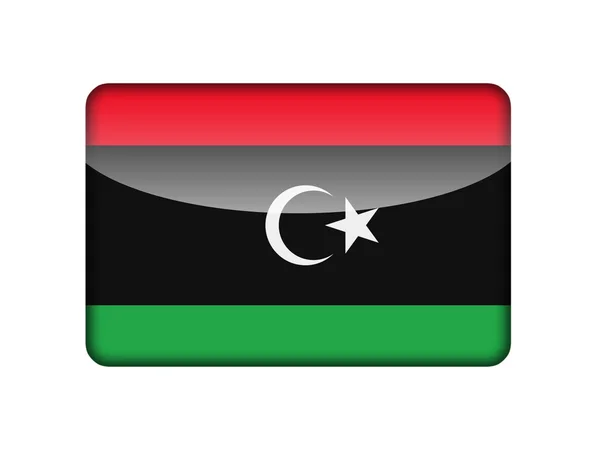 Le drapeau libyen — Photo