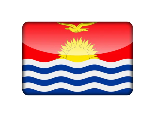 The Kiribati flag — Stock Photo, Image