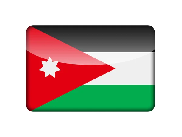 Le drapeau jordanien — Photo