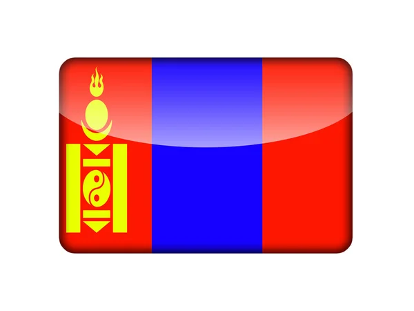 La bandiera mongola — Foto Stock