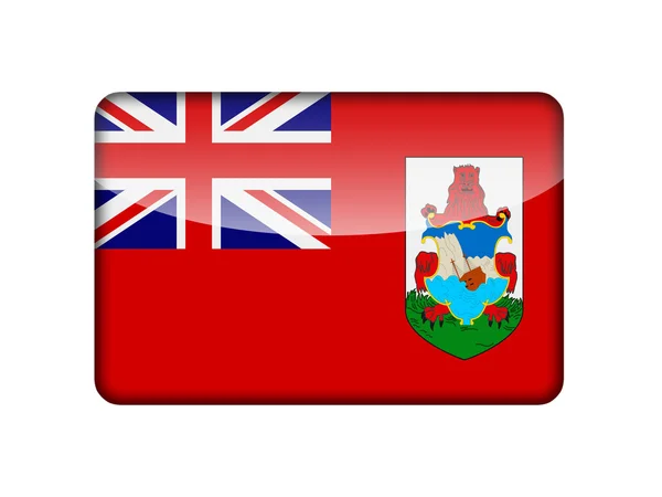 La bandera de las Islas Bermudas — Foto de Stock