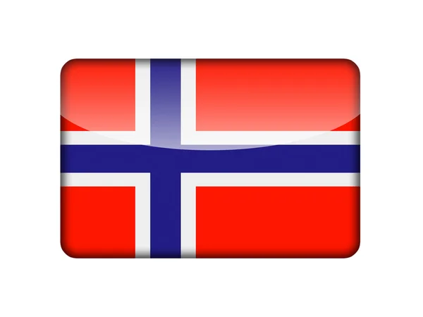 The Norwegian flag — Stock Photo, Image