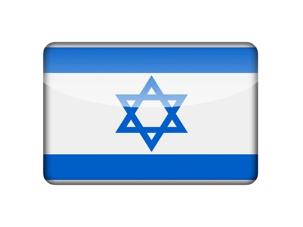 A bandeira israelita — Fotografia de Stock