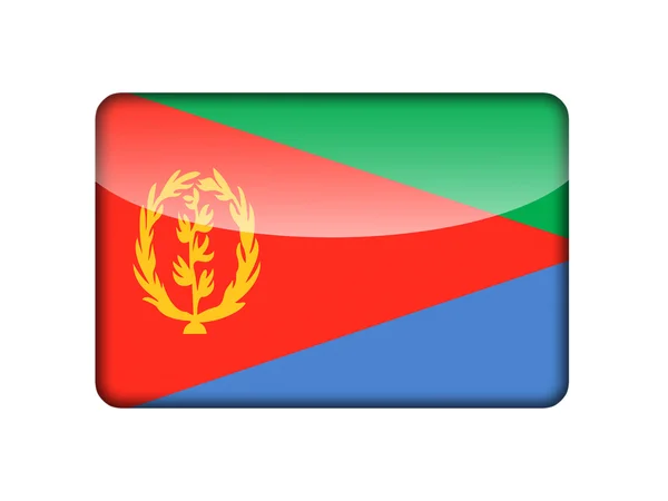 Eritrea lobogója — Stock Fotó