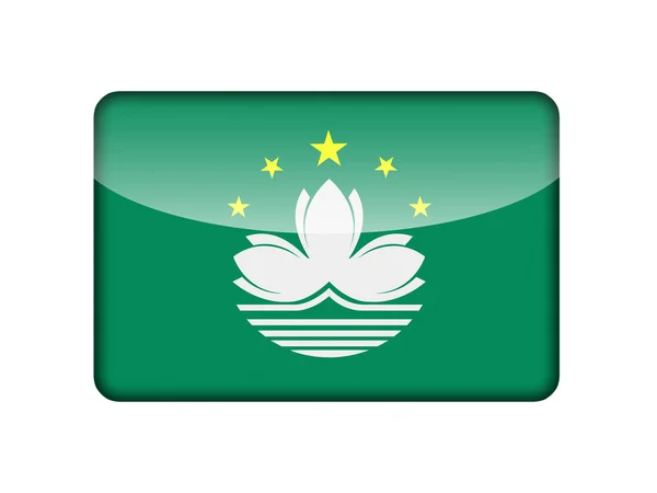 Die Macau-Flagge — Stockfoto