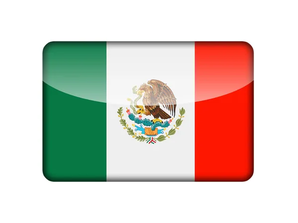 A bandeira mexicana — Fotografia de Stock