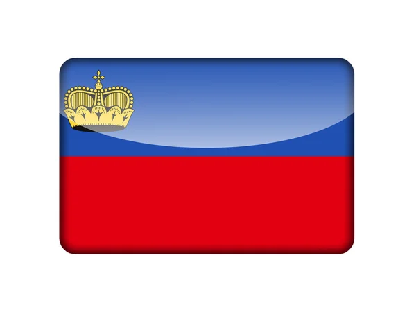 Το Λιχτενστάιν σημαία — Φωτογραφία Αρχείου