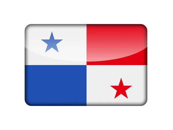 Die panama-flagge — Stockfoto