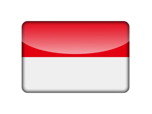 Le drapeau indonésien — Photo