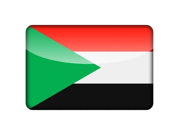 The Sudan flag — Stock Photo, Image