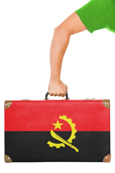 Bandeira angolana — Fotografia de Stock