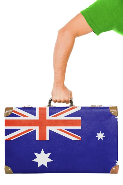 De Australische vlag — Stockfoto