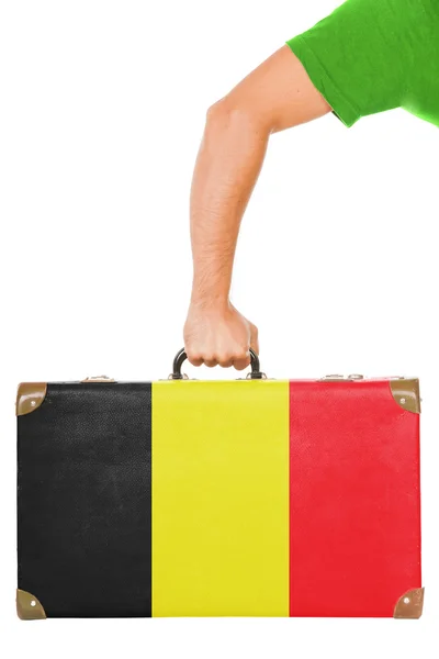 The Belgian flag — Stock Photo, Image