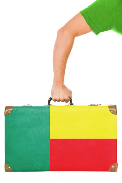 The Benin flag — Stock Photo, Image