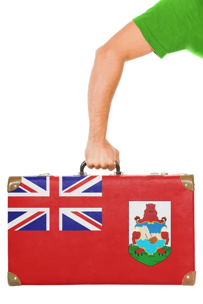 La bandera de las Islas Bermudas — Foto de Stock