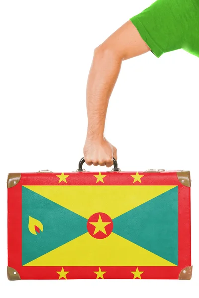 De vlag van grenada — Stockfoto