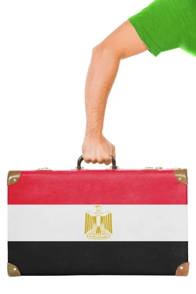 The Egyptian flag — Stock Photo, Image