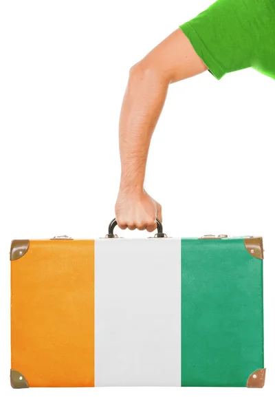 The Republic of Cote d'Ivoire flag — Stockfoto