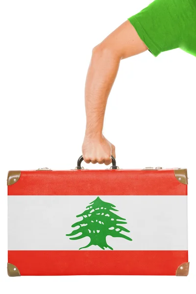 The Lebanese flag — Stock Photo, Image