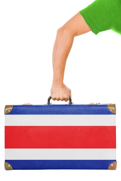 The Costa Rica flag — Stock Photo, Image