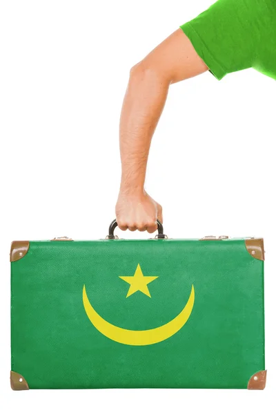 La bandera de Mauritania — Foto de Stock