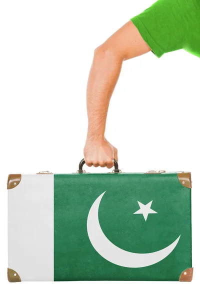 Die pakistanische Flagge — Stockfoto