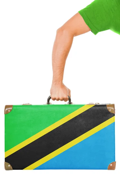 Flaggan tanzania — Stockfoto