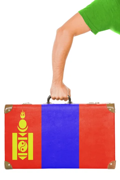 Mongolisk flagg — Stockfoto