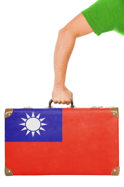 The Taiwan flag — Stock Photo, Image