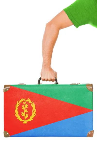 De vlag van eritrea — Stockfoto