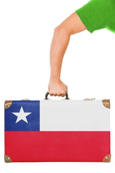 Chile flagga — Stockfoto