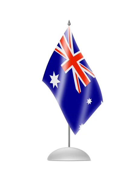 Den australiska flaggan — Stockfoto