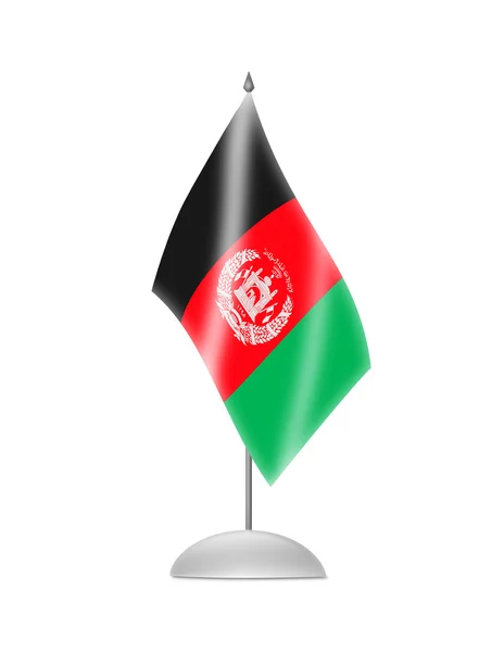 Die afghanische Flagge — Stockfoto