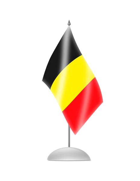 De Belgische vlag — Stockfoto