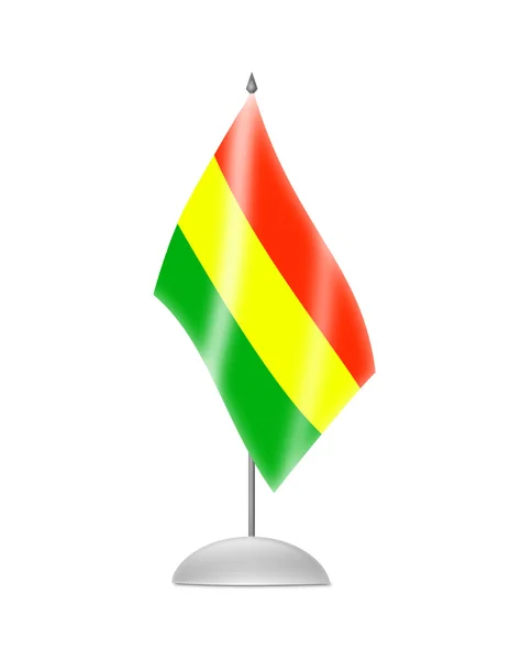 De Boliviaanse vlag — Stockfoto