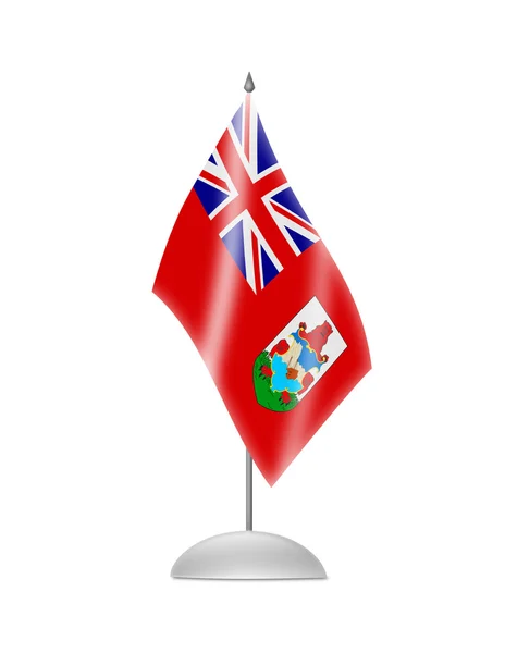 La bandera de las Islas Bermudas — Foto de Stock