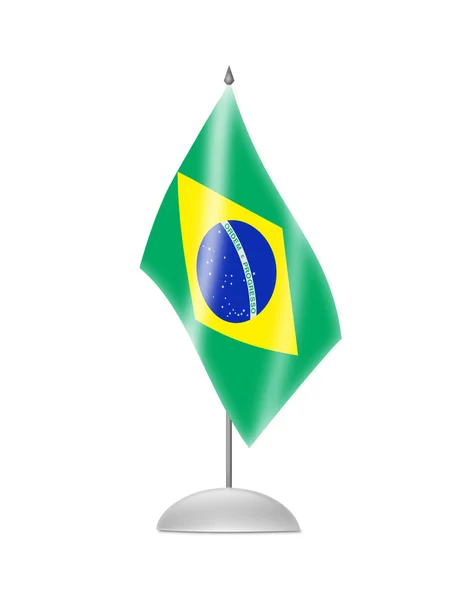 De Braziliaanse vlag — Stockfoto