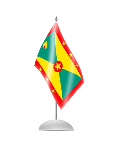 De vlag van grenada — Stockfoto