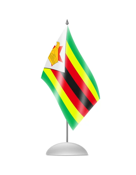 Flaga zimbabwe — Zdjęcie stockowe