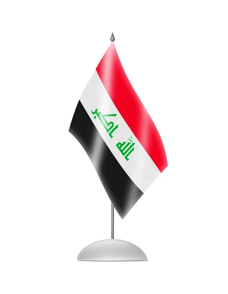 The Iraqi flag — Stock Photo, Image